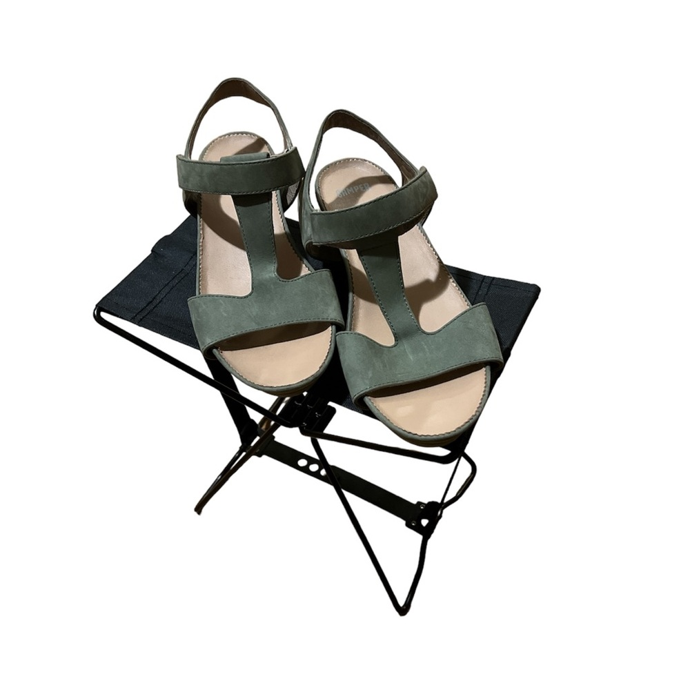 Elegant Green Women's Sandals
